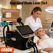 2-In-1 808 Diode Laser Hair Removal Picosecond Tattoo Removal Skin Rejuvenation