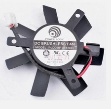 POWER LOGIC PLD05010S12HH 12V 0.25A graphics card fan 45mm hole spacing 32mm