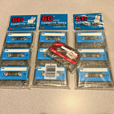 Cassette Tapes, New Sealed, Lot of 10