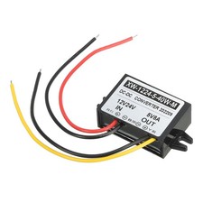 Power Converter Regulator Plastic DC 12V 24V to DC 5V 8A 40W for LED System