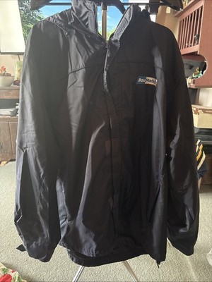 Men s NORTH END 3XL Hooded Windbreaker With Zipper / Zelco Closing Nylon Shell