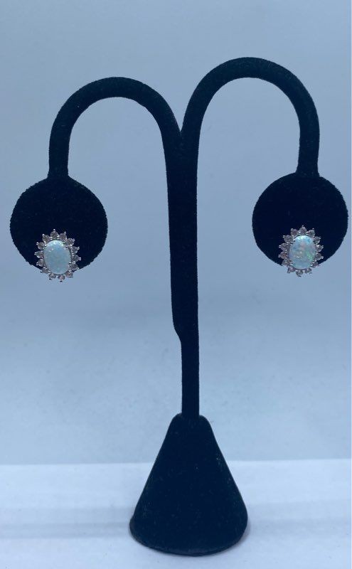 Sterling Silver Assorted Ring/Earring Jewelry Bun… - image 5