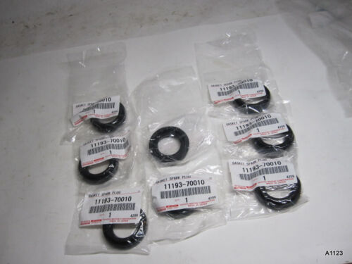 OEM Genuine Toyota Sienna Lexus Spark Plug Tube Gasket Set Of 8 Pc 11193-70010