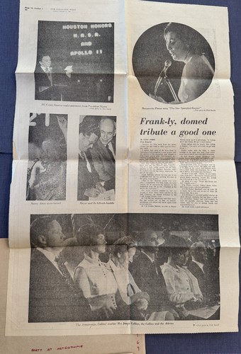 Apollo 11 Astronaut Party Aug 16, 1969, Program, Ticket Stubs, Space Money etc. - Picture 9 of 10