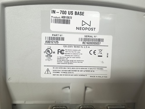 Neopost IN-700 A0012125 Digital Mailing Machine. *READ⬇️* - Picture 15 of 22