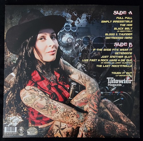 V8 WANKERS Full Pull, Baby! RARE BLUE LP *NEW* Boozed,TheCarburetors,Motorhead - Picture 2 of 6