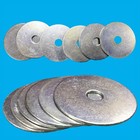 30x Large Flat Penny Repair Washers 40mm x 1.5mm, 8mm Hole, BZP Steel M8 Ring