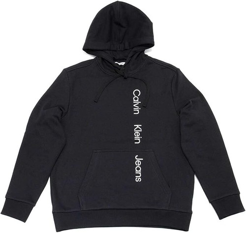 Calvin Klein Herren Langarm Earth Pullover Hoodie, Black Beauty, XL - Bild 1 von 5