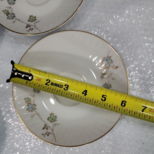 (14) Juego de Platillos Laterales Sango Imperial Fine China Deluxe HARU 9056 Dorado - Imagen 20 de 20