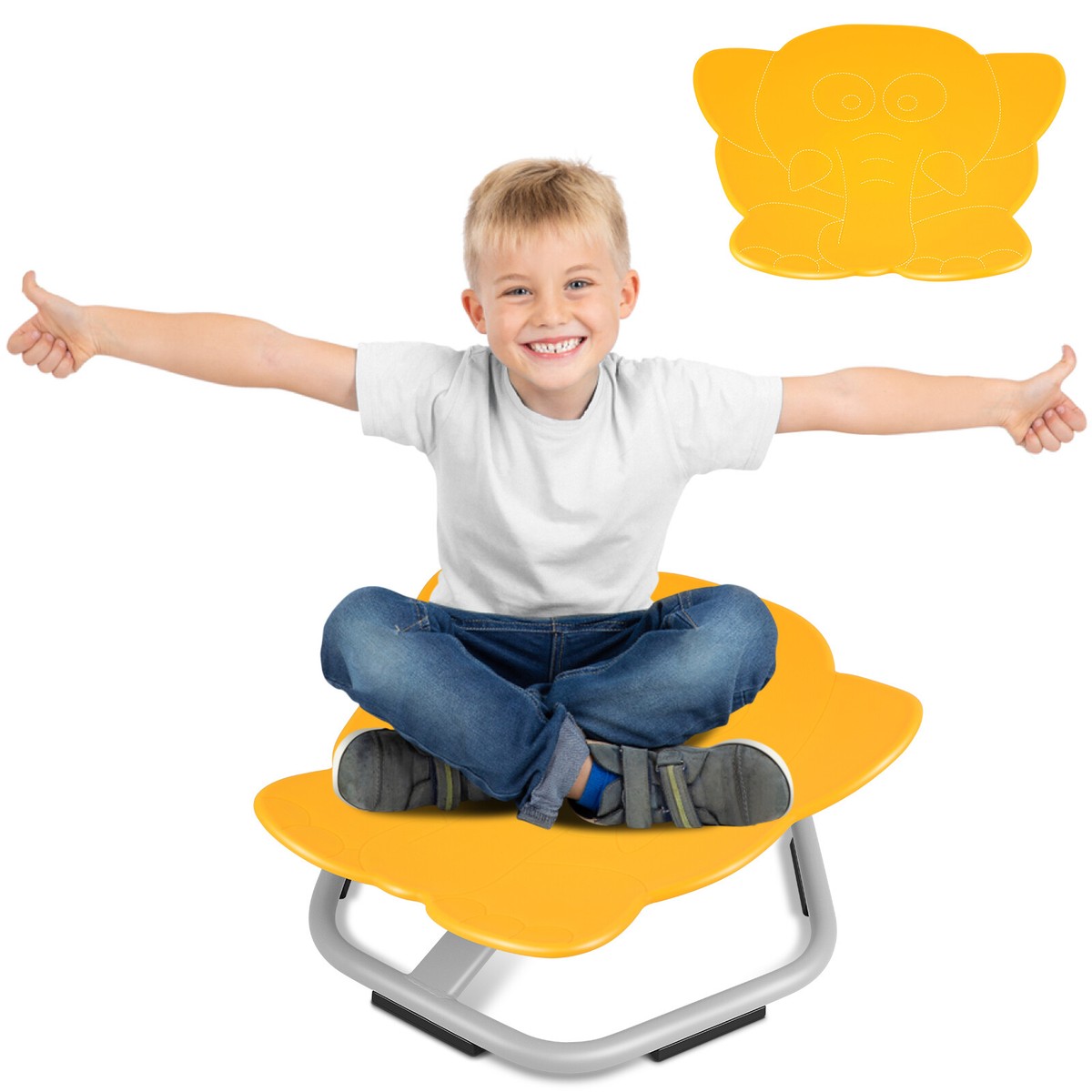 kids spin chair