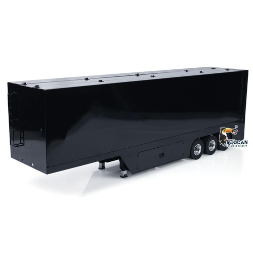 1:14 RC Mobile Stage Vehicles Metal Radio Control Roadshow Trailer Truck Lights - Picture 7 of 12