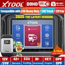 2025 XTOOL D9HD Diesel & Gasoline All System ...