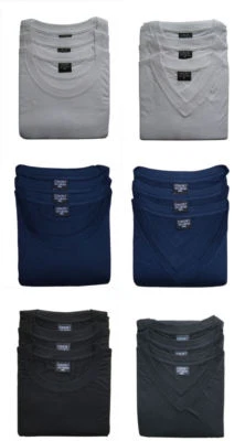 3er Set Herren T Shirts  Basic 1323 auch in Übergrößen - Bild 1 von 2