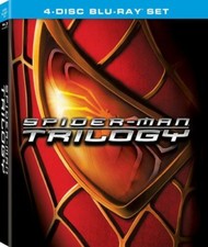 Blu-Ray - Spider-Man Trilogy 4-Disc Set Tobey Maguire W/ Slipcover