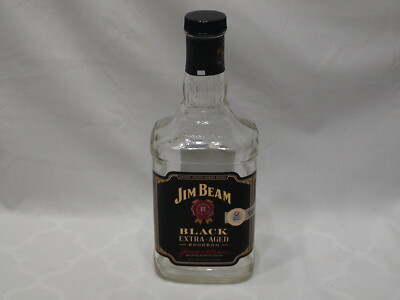 EMPTY 2019 Jim Beam Black Extra-Aged Bourbon 750ml Bottle 86 Proof
