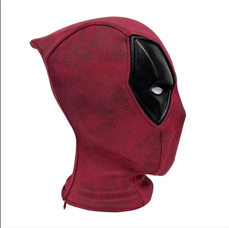 Deadpool Wade Winston Wilson Halloween Cosplay Full Face Mask Hood visor Gift - Image 4 of 4