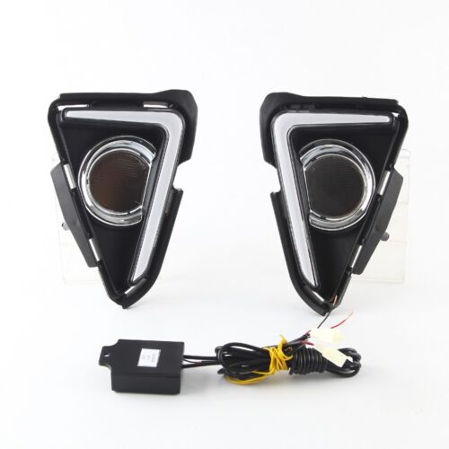 Luz antiniebla diurna LED para Toyota RAV4 2016 17 2018 DRL luces de giro - Imagen 2 de 16