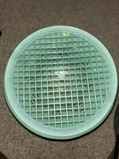 Vintage Tupperware Strainer Colander Bowl Grid Lid, Wonderlier Bowl