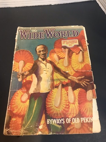 Wide World Magazines from May 1929 “The True Adventure Magazine for Men"