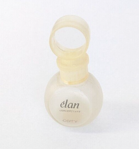 Elan concentrate de Coty botella de perfume de colección vacía 3 en h, 0,50 fl oz - Imagen 2 de 4