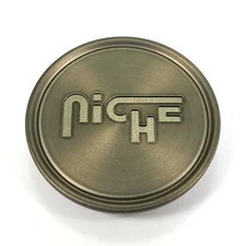 Niche Machined Matte Tinted Bronze Center Cap 3"OD Snap-In Closed-End 1003-85DDT