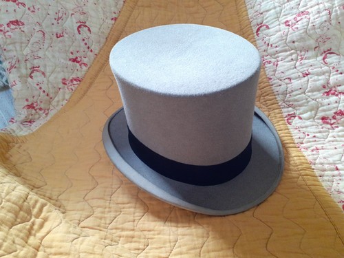 Tress & Co Ltd Grey Ascot Top Hat - Picture 7 of 7