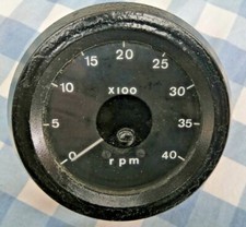 ancien manomètre auto, bateau, compte tours marque R P N 