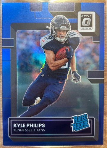 2022 Donruss Optic Lot (4) - Kyle Philips - Rookie Stars Emoji + Blue /179 + - Picture 3 of 10