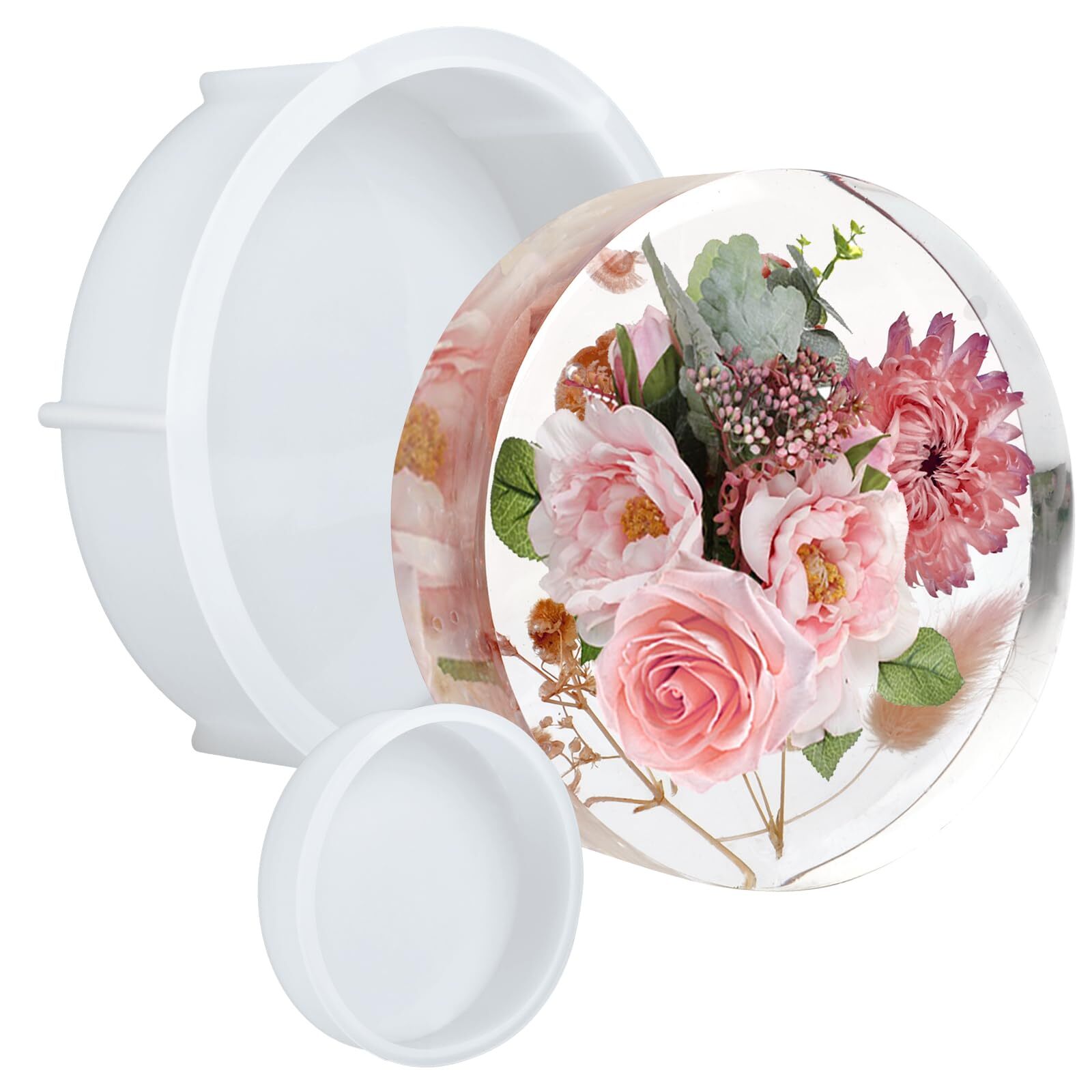 Deep Pour Resin Molds for Epoxy Casting DIY Wedding Bouquets 2 pcs