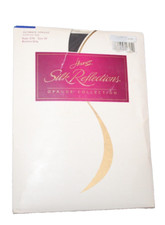 Hanes Silk Reflections Pantyhose EF Ultimate Opaque Collection Bankers Gray E78