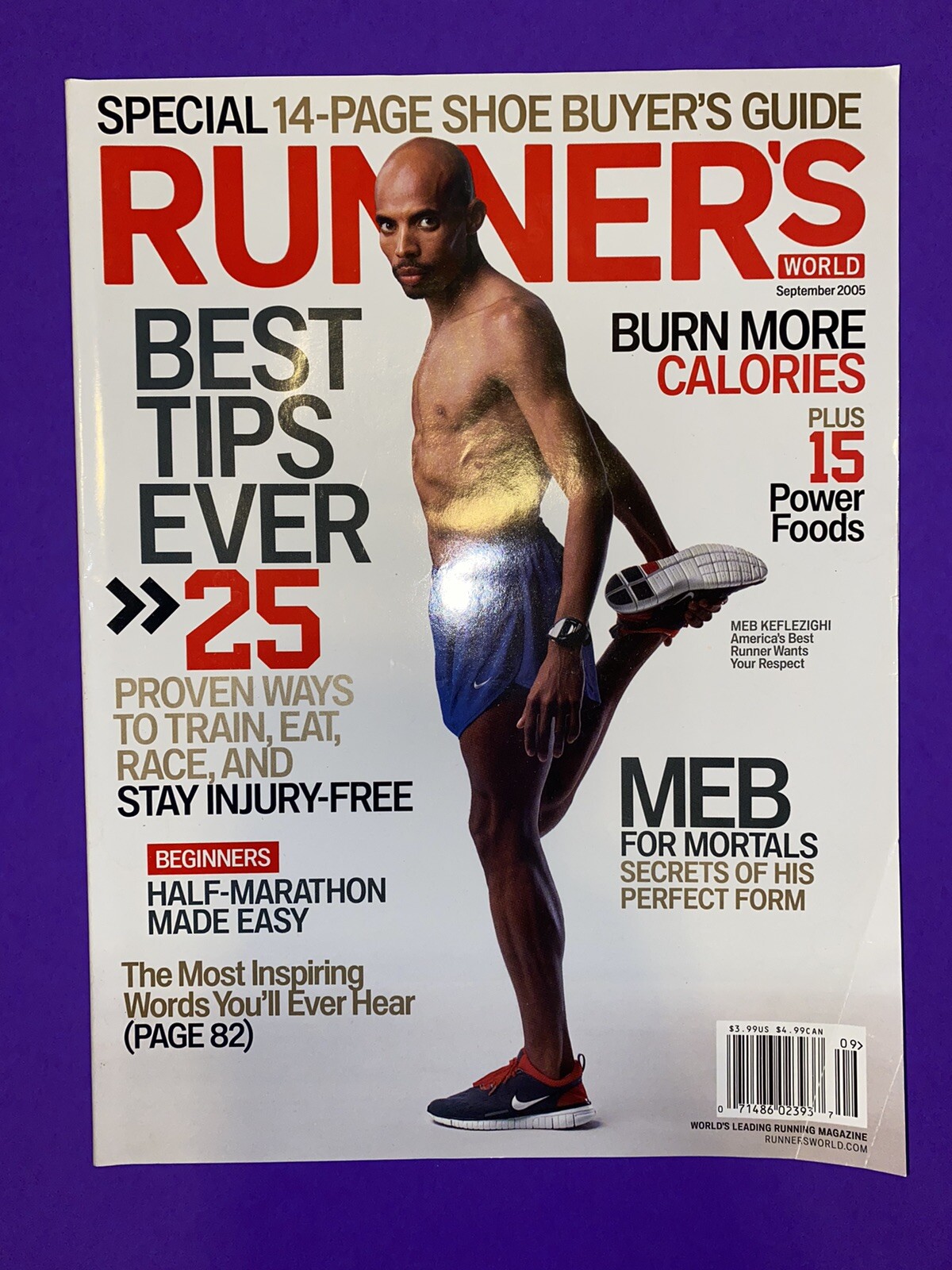 Runner’s World Magazine Running Jogging September 2005 Best Tips Ever ...