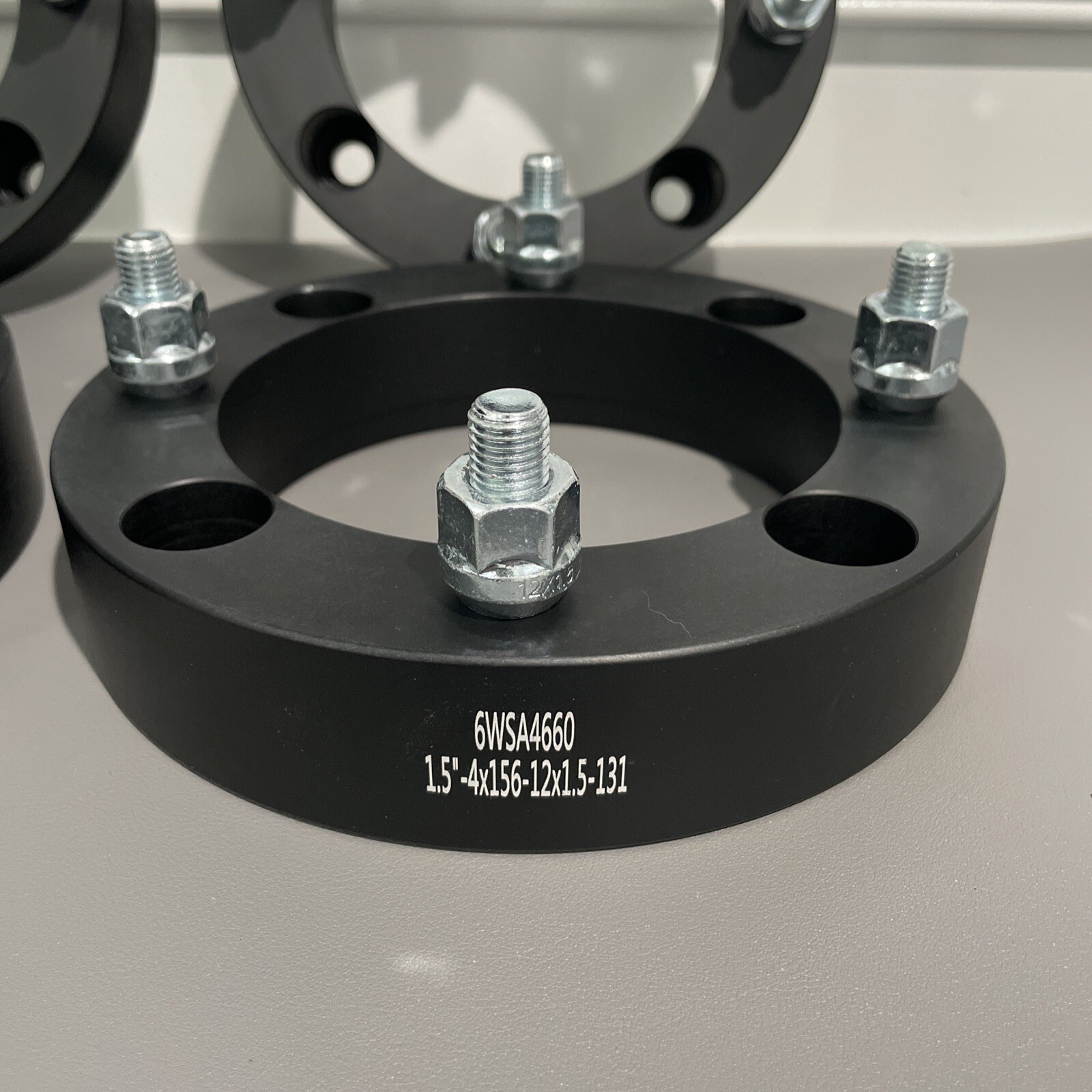 (4) 4x137 ATV Wheel Spacers 1.5" 10x1.25 Studs for Kawasaki CanAm