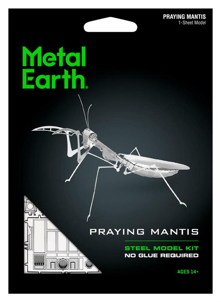 Fascinations Metal Earth Insect Praying Mantis 3D Steel Puzzle