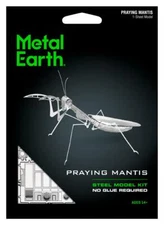 Fascinations Metal Earth Insect Praying Mantis 3D Steel Puzzle Model Kit MMS069