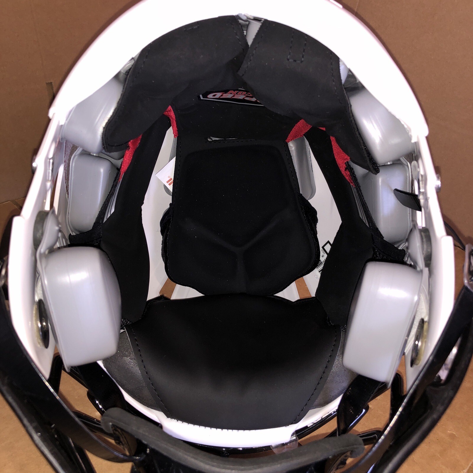 USED RIDDELL SPEED ICON YOUTH HELMET LARGE WHITE eBay