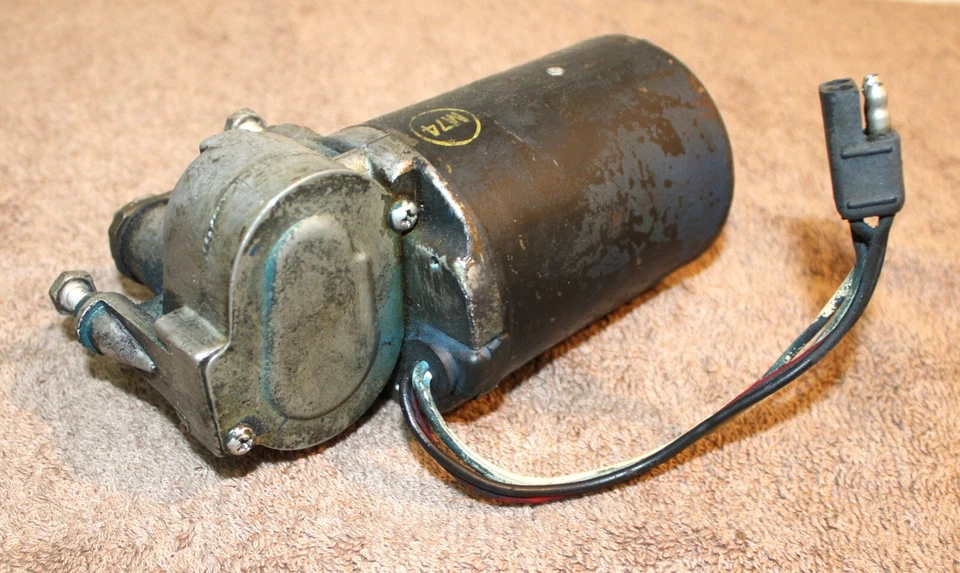 1967 年 Mustang Fastback Coupe GT Shelby Cougar ORIG WINDSHIELD WIPER MOTOR — 第 3/4 张图片