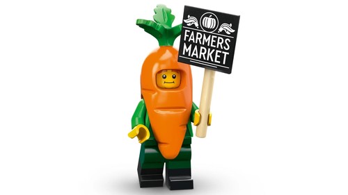 Carrot Mascot - Series 24 - Lego Minifigure