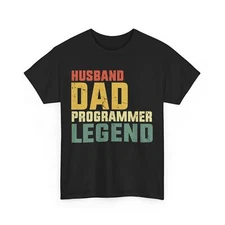 Programmer Dad Shirt, Programming Coding Lovers Coder Dad Men Shirt 