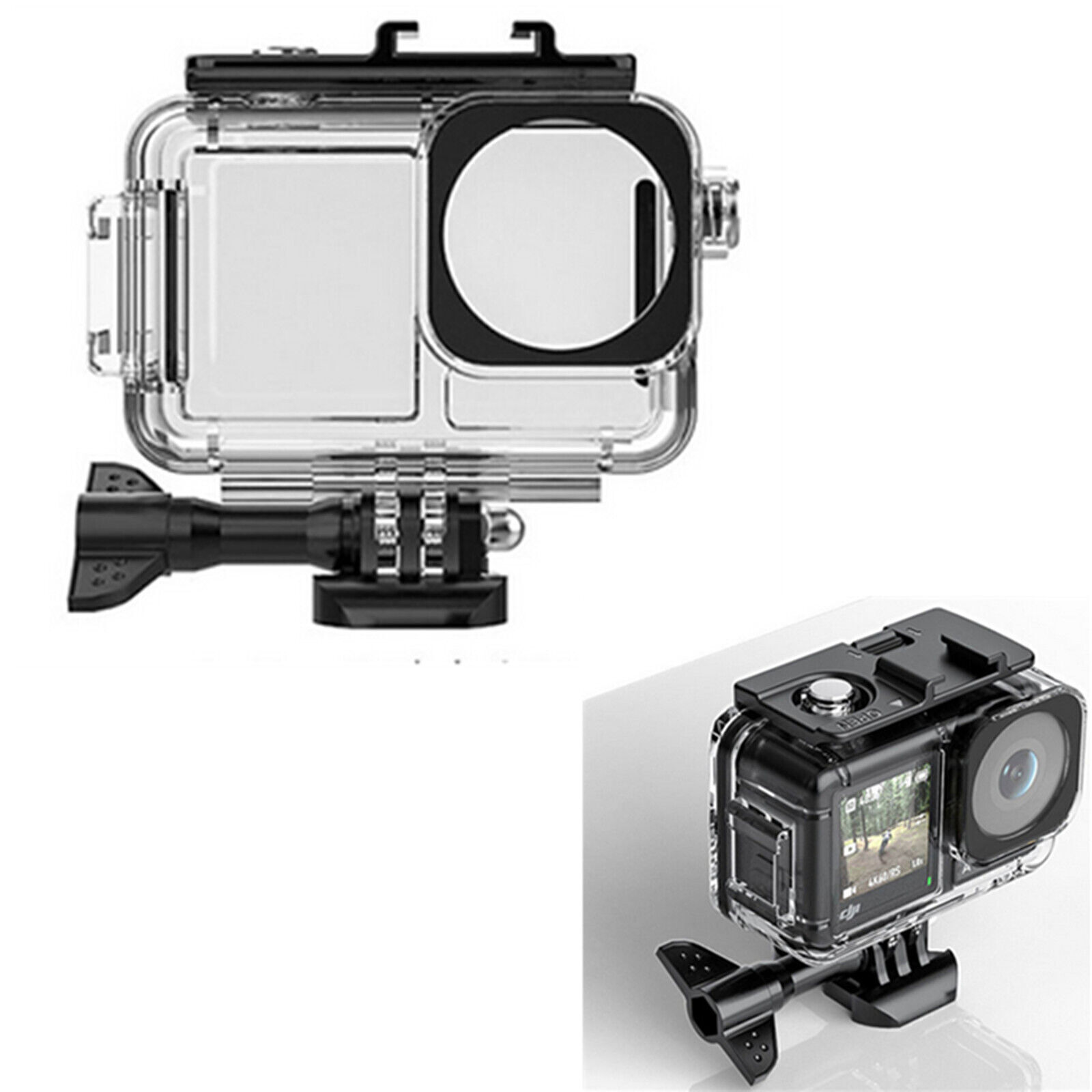 Waterproof Case Dust Shell for DJI osmo action3 Diving Sports Camera Accessories
