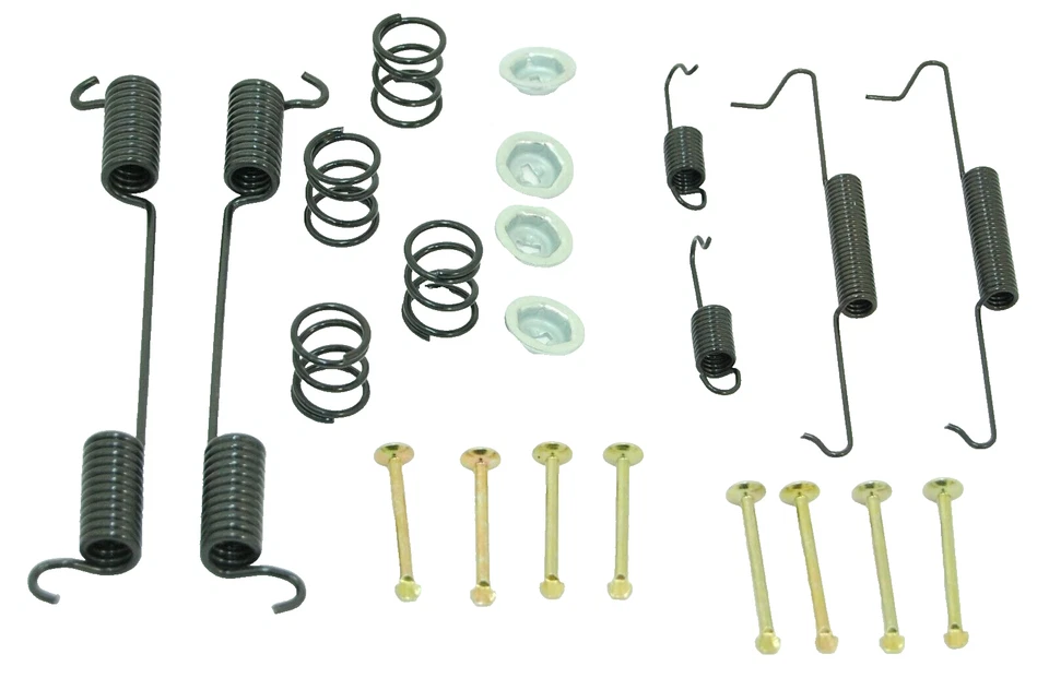 Kit de resorte de zapata de freno trasero izquierdo y derecho para Volkswagen Type2 Bus 1964-1979 Foto 2 de 2