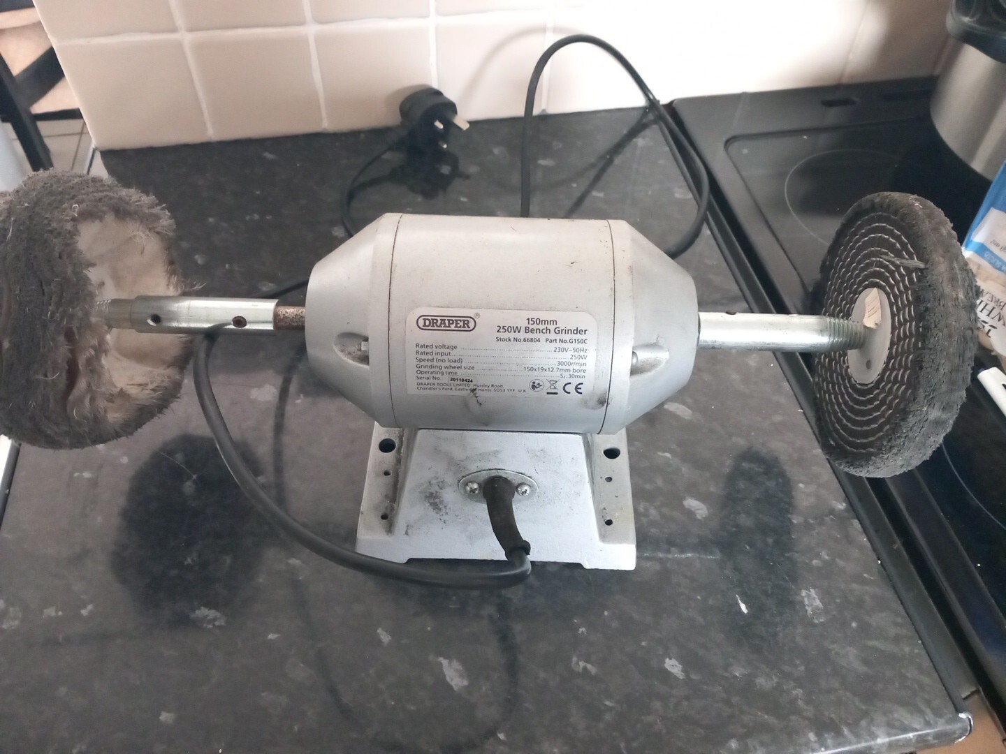 Draper Bench Polisher eBay