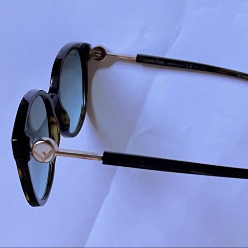 NUEVAS gafas de sol Fendi ojo de gato para mujer 57 mm tortuga - Imagen 6 de 12
