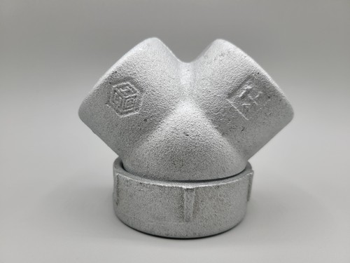NEW O-Z Gedney LBY125 1-1/4" Iron Female/Female Explosion Proof Capped 90 Elbow
