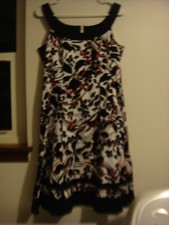 JONES WEAR Retro 50s Housewife Rockabilly Swing Skater Flare A-line 6 Dress SALE