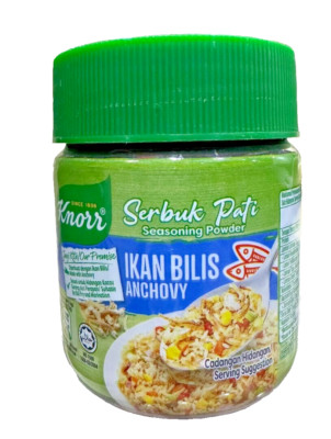 Knorr Anchovis Gewürz Pulver / Serbuk Pati Ikan Bilis 120g - 2 Wannen