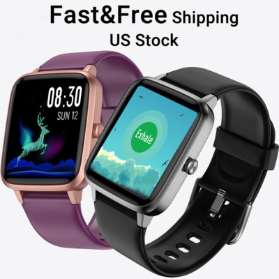  2025 Smart Watch For Men/Women, Waterproof Fitness Watch Bluetooth iOS Samsung