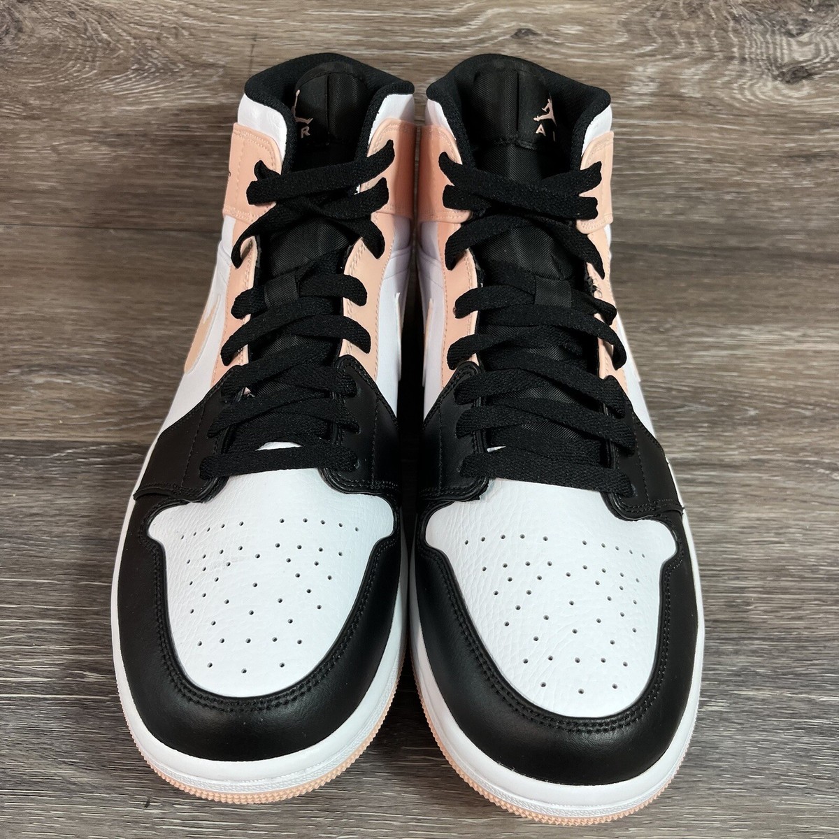 Nike Air Jordan 1 Mid Crimson Tint 554724-133 Men's Size 11