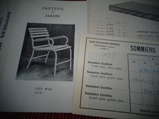 DEPLIANT CONSTRUCTION DE SOMMIERS NEUFCHATEAU  VOSGES 88 (ref 42