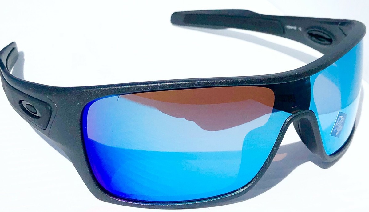 NEW* Oakley TURBINE ROTOR Steel POLARIZED Deep Water Prizm