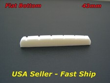 43mm Bone Nut For Fender Stratocaster Telecaster Squier Strat Tele Style Guitars